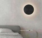 Creatieve Wandlamp wand-lamp LED zwart cirkel rond 30 cm, Huis en Inrichting, Lampen | Wandlampen, Nieuw, Ophalen of Verzenden