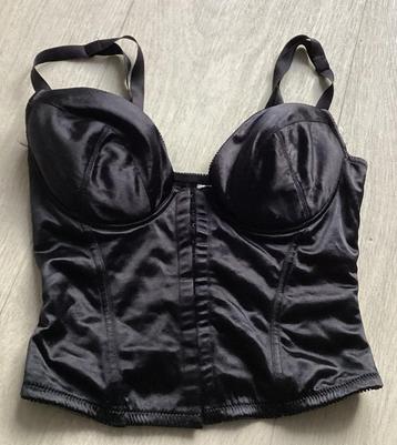 Zwarte BH met body / corset maat 75C - H&M beschikbaar voor biedingen