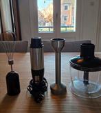 Goedwerkende staafmixer met toebehoren, 1000W, Minder dan 1 liter, Ophalen of Verzenden, Gebruikt