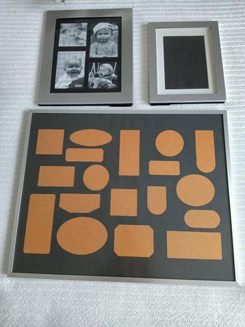Collage fotolijsten / wissellijsten van aluminium. beschikbaar voor biedingen