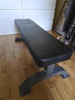 Vlakke Fitnessbank Gorilla Sports (niet verstelbaar), Sport en Fitness, Fitnessmaterialen, Ophalen, Gebruikt, Fitnessbank