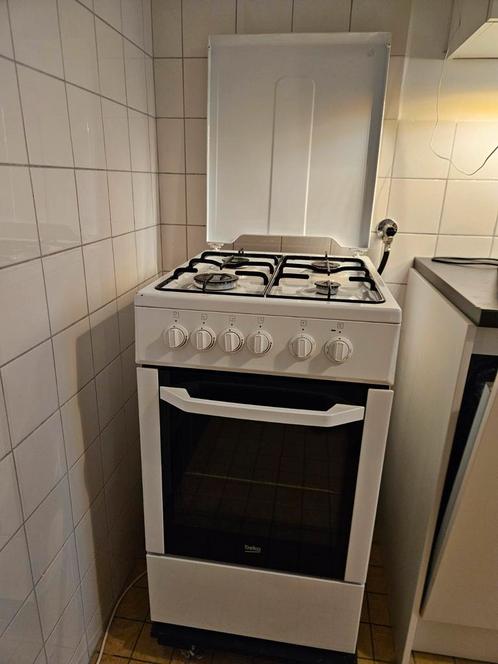 Beko oven met gafornuis, Witgoed en Apparatuur, Ovens, Gebruikt, Vrijstaand, Oven, 60 cm of meer, 45 tot 60 cm, Ophalen