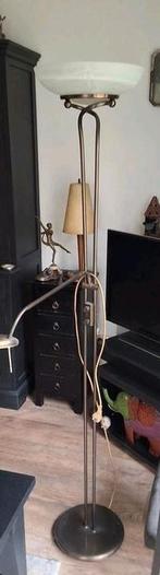 Vloerlamp met leeslamp, Huis en Inrichting, Ophalen, Gebruikt, 150 tot 200 cm