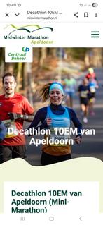 Gezocht startbewijs Midwinter Marathon Apeldoorn 10EM, Tickets en Kaartjes, Evenementen en Festivals, Eén persoon