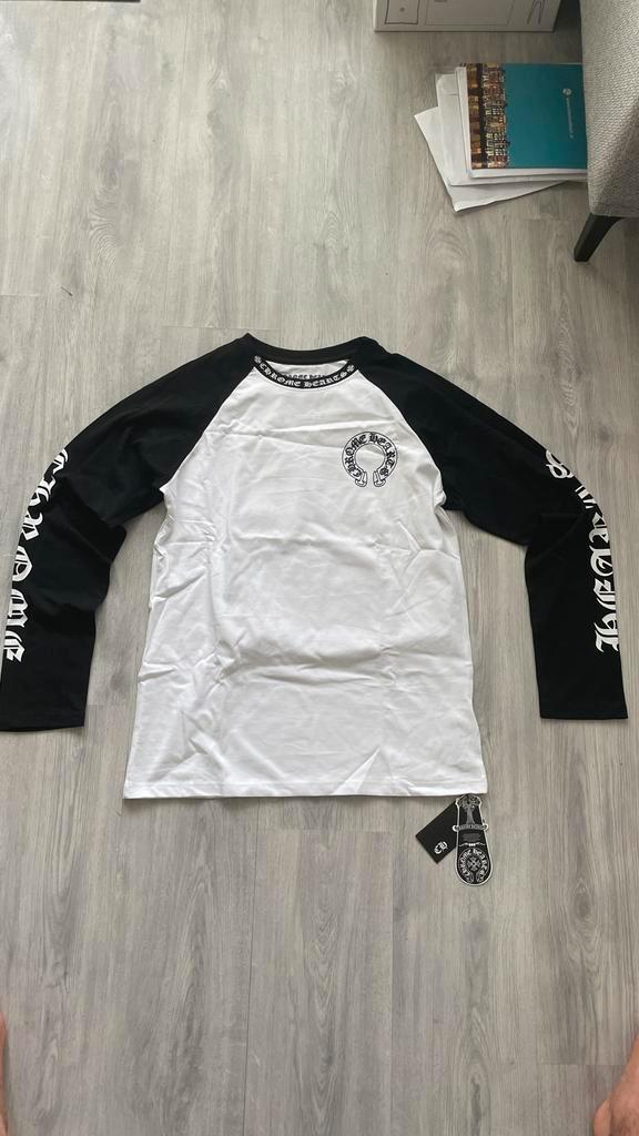Chrome Hearts Longsleeve, Kleding | Heren, T-shirts, Nieuw, Maat 48/50 (M), Wit, Ophalen of Verzenden