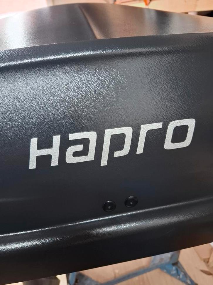 Hapro traxer 6.6 antraciet dakkoffer, Auto diversen, Dakkoffers, Zo goed als nieuw, Ophalen