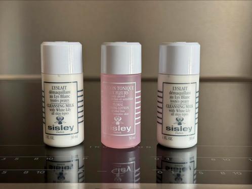 Sisley cleansing milk en floral toning lotion 3x30ml, Sieraden, Tassen en Uiterlijk, Uiterlijk | Gezichtsverzorging, Nieuw, Reiniging