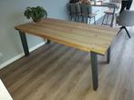 Eettafel 190 x 90, Huis en Inrichting, Tafels | Eettafels, Ophalen, 50 tot 100 cm, Zo goed als nieuw, Vijf personen of meer