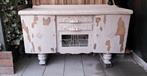 Vintage dressoir, Ophalen, Gebruikt, Glas, 25 tot 50 cm