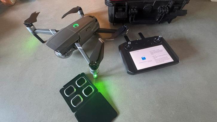 DJI Mavic Pro 2 met Smart Controller + fly more, Audio, Tv en Foto, Drones, Gebruikt, Drone met camera, Ophalen of Verzenden