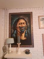 Schilderij Native American, Ophalen