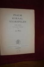 Psalm koraal voorspelen voor orgel, Leo Mens, Gelezen, Instrument, Ophalen of Verzenden, Leo Mens