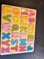 Houten Alfabet Puzzel - Leerzaam Speelgoed, Kinderen en Baby's, Speelgoed | Houten speelgoed, Ophalen of Verzenden, Gebruikt, Overige typen