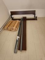 Ikea bed 140x200, Huis en Inrichting, Slaapkamer | Bedden, Ophalen, Gebruikt, Bruin, Tweepersoons