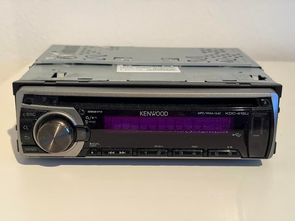 Kenwood KDC-415U Autoradio, Ophalen of Verzenden, Gebruikt