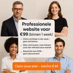 Professionele WordPress Website laten maken vanaf €99, Webdesign