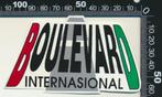 Sticker: Boulevard Internasional, Ophalen of Verzenden, Zo goed als nieuw, Bedrijf of Vereniging