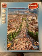 King Puzzel - La Rambla Barcelona 1000 stukjes, Ophalen, 500 t/m 1500 stukjes, Zo goed als nieuw, Legpuzzel