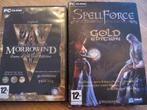 PC CD-rom Spell Force Gold Edition, Morrowind, Spelcomputers en Games, Games | Pc, Ophalen of Verzenden, Zo goed als nieuw