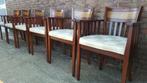 6 BANNINK Jugendstil eetkamer ARMSTOELEN, Huis en Inrichting, Ophalen