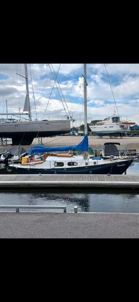 Vanguard 2 - 9.3m "de Poseidon", Watersport en Boten, Kajuitzeilboten en Zeiljachten, Gebruikt, Tourjacht of Cruiser, Staal, 9 tot 12 meter