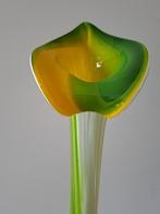 Vintage hoge Jack in the Pulpit vaas - Murano glas jaren 60, Ophalen of Verzenden