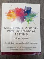Mastering modern psychological testing - Cecil R. Reynolds.., Boeken, Ophalen of Verzenden, Zo goed als nieuw