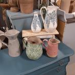 NIEUW! Landelijke kannen, vaasje, krukje, decoratie, Huis en Inrichting, Nieuw, Ophalen of Verzenden, Gemaalweg 12b Rutten, Ari-Janne.nl
