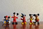 Vintage Disney Mickey Mouse Figuur Popje 6,5 / 5 cm, Verzamelen, Ophalen of Verzenden, Mickey Mouse, Gebruikt, Beeldje of Figuurtje