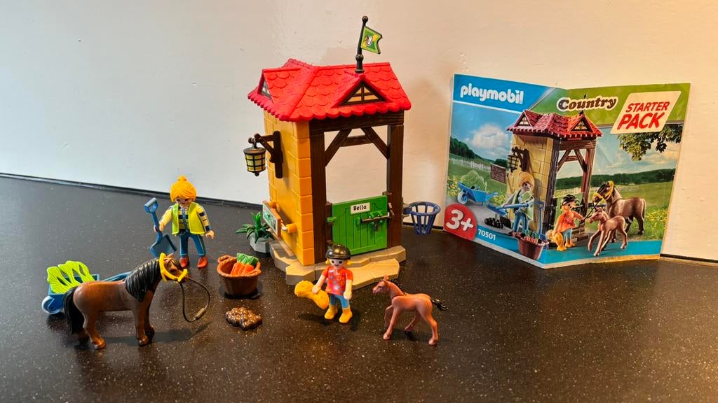 Playmobil country mini-manege, Kinderen en Baby's, Speelgoed | Playmobil, Ophalen of Verzenden, Zo goed als nieuw