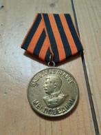 WW2 Medaille Soviet CCCP voor de overwinning op Duitsland, Ophalen of Verzenden, Landmacht, Overige gebieden, Embleem of Badge