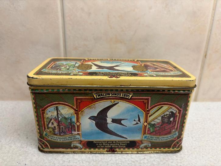 Oud Blik Säkerhets Tändsticker, Antiek en Kunst, Curiosa en Brocante, Ophalen of Verzenden