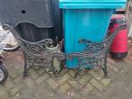 Gietijzeren  poten voor tuinbank, Tuin en Terras, Ophalen of Verzenden