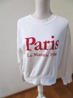X20 H&M nieuwe sweater trui PARIS wit M 38/40, Kleding | Dames, Maat 38/40 (M), H&M, Wit, Nieuw