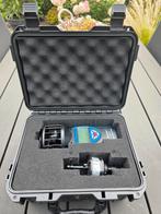 Hand cup windmeter met windrichting plus koffer, Ophalen of Verzenden, Zo goed als nieuw, Weerstation