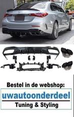 C63 AMG Look Black Uitlaat Geschitk voor MB C Klasse W206 S2