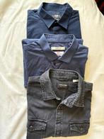 heren blouses maat M/ L - slim fit - heren kleding, Ophalen of Verzenden, Gedragen, Halswijdte 41/42 (L)