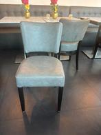 Cafetaria stoelen 6 stuks in goede staat, Huis en Inrichting, Stoelen, Ophalen, Zo goed als nieuw, Grijs, Vijf, Zes of meer stoelen