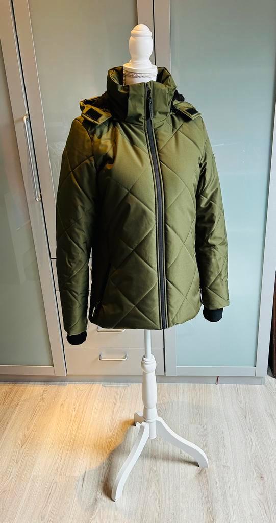 gewatteerde winterjas maat S nieuw, Kleding | Dames, Jassen | Winter, Nieuw, Maat 36 (S), Groen, Ophalen