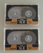2 Maxell XLII 90 Position Type II Resonanceproof cassette, Cd's en Dvd's, Cassettebandjes, Verzenden, Gebruikt, 2 t/m 25 bandjes