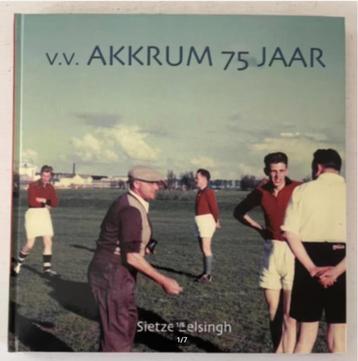v.v. Akkrum 75 jaar - Sietze Eelsingh beschikbaar voor biedingen