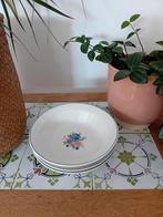 3x vintage kommen bloemenmotief Provincial bouquet, Antiek en Kunst, Ophalen of Verzenden