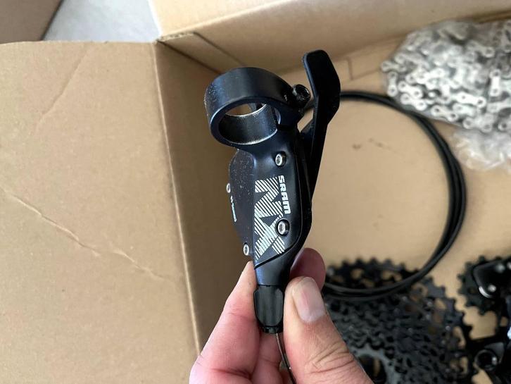 SRAM NX 1x11 groep: derailleur, ketting, cassette, shifter, Fietsen en Brommers, Fietsonderdelen, Zo goed als nieuw, Algemeen