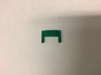 Lego plaat aangepast 1x2 met handgrepen groen, Ophalen of Verzenden, Gebruikt, Losse stenen, Lego