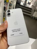 IPhone 16 Plus 100%  in nieuw staat met garantie!!, Ophalen of Verzenden, Zo goed als nieuw, Wit, 128 GB