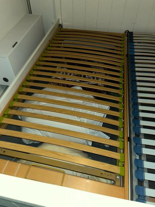 Bedframe met onderstel, Antiek en Kunst, Antiek | Meubels | Bedden, Ophalen