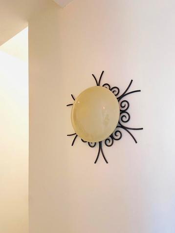 Art Deco Plafonnière/Wandlamp - Mid-Century beschikbaar voor biedingen