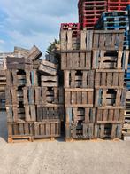 120 Oude Houten Kratten - Vintage Look, Ophalen, Gebruikt, Minder dan 35 cm, Minder dan 50 cm