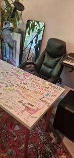 Bureau en bureaustoel, Ophalen, Gebruikt