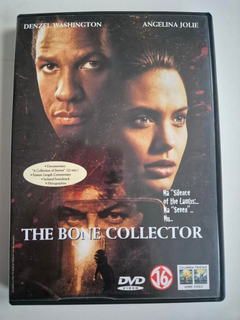 The Bone Collector DVD - Denzel Washington, Vanaf 16 jaar, Ophalen of Verzenden, Zo goed als nieuw, Slasher